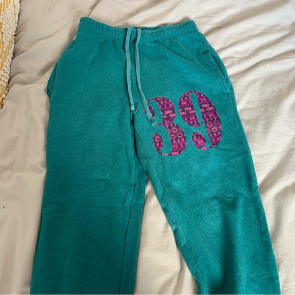 Mossimo jogging turquoise colour XS - Picture 3 of 4
